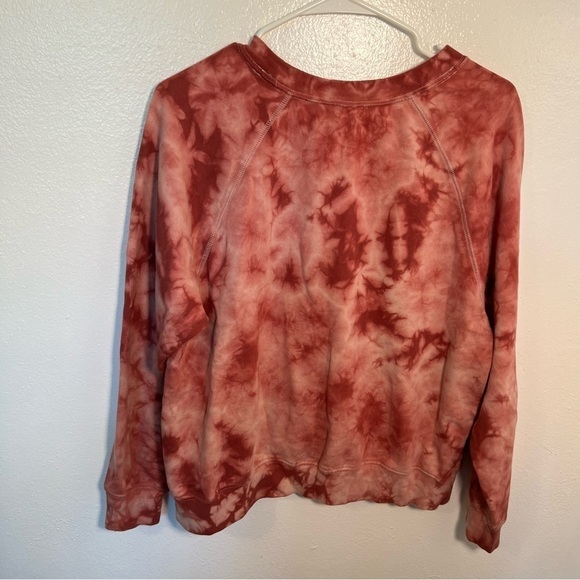 Old Navy Vintage Crewneck Sweatshirt Pink Tie Dye - Picture 2 of 13